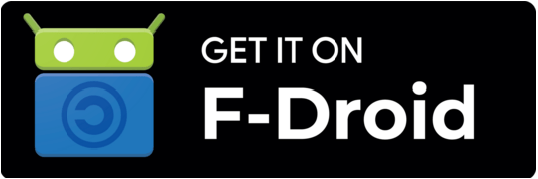 F-Droid Store button